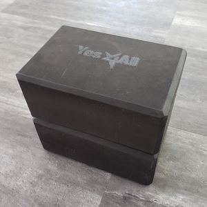 Black Foam Yes4All Fitness Yoga Block Bundle